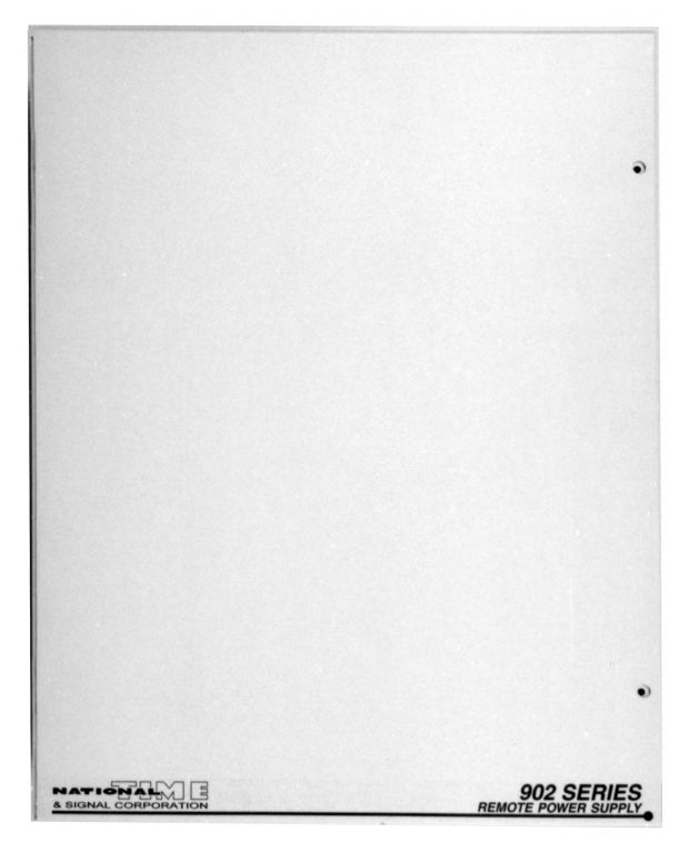 902 Series Remote Power Supply (A902-RPS)